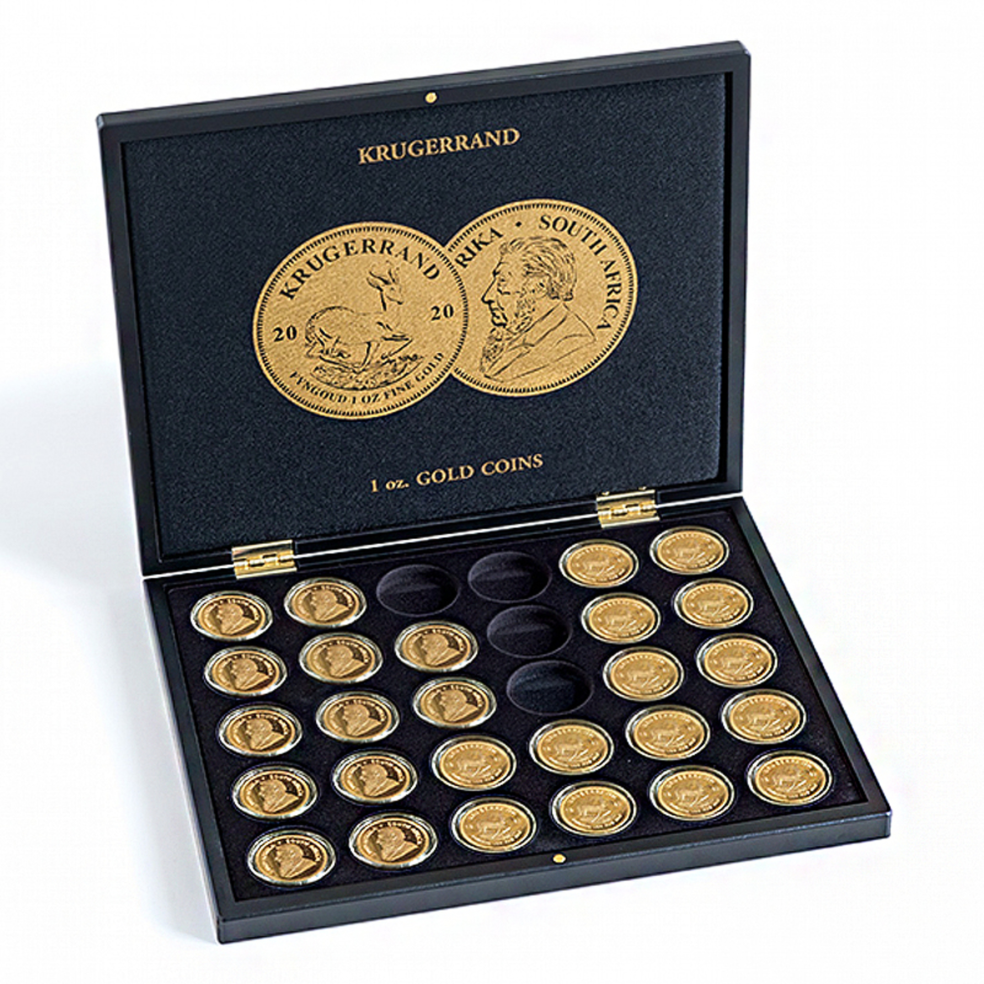 Луксозна кутия Volterra Uno за 30 броя златни монети от 1 оз. Krugerrand - Image 3
