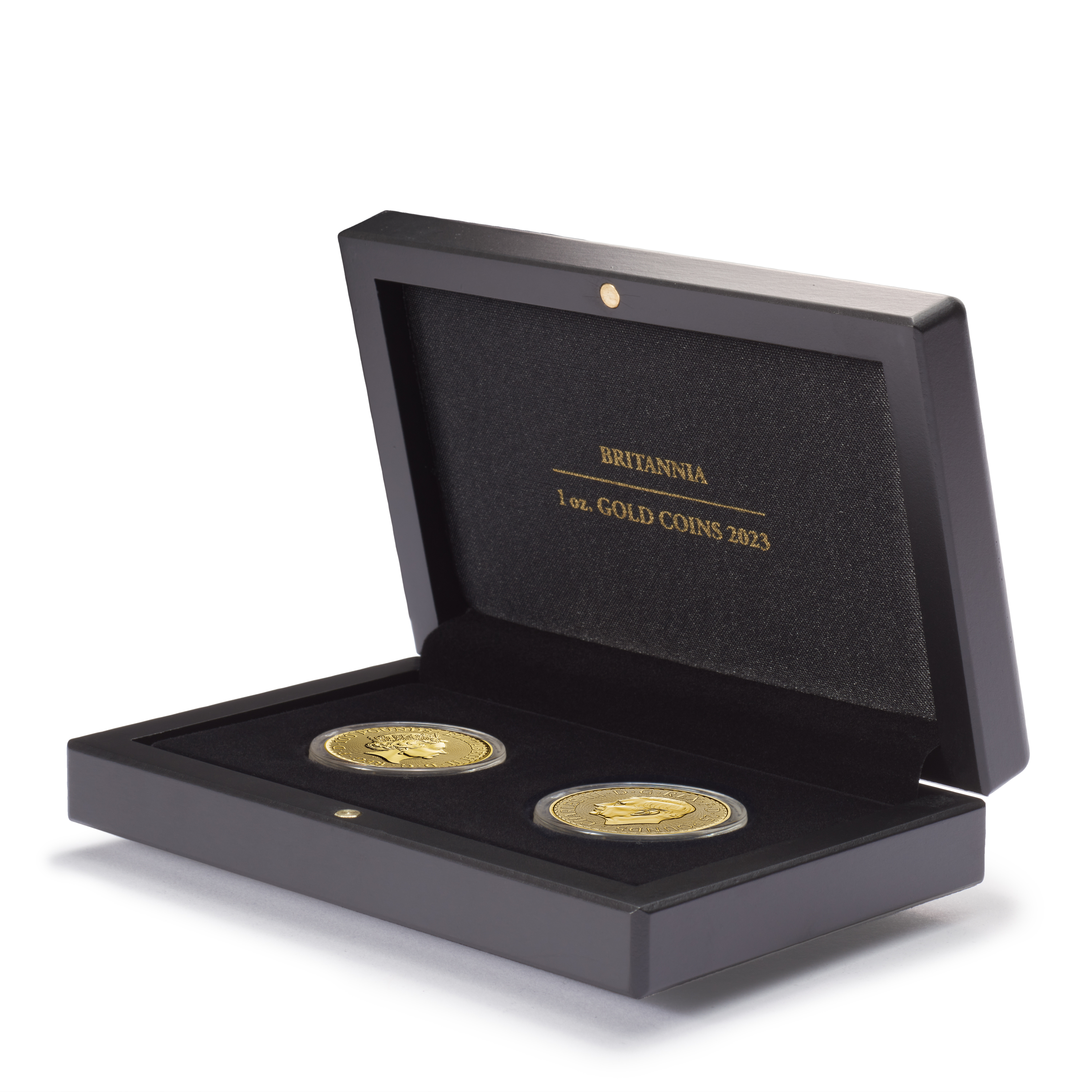 Луксозна кутия Volterra за 2 броя златни монети 1 oz. BRITANNIA 2023 - Image 3